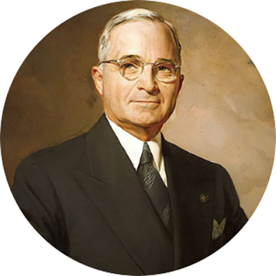 inaugural ceremonies landing_harry truman