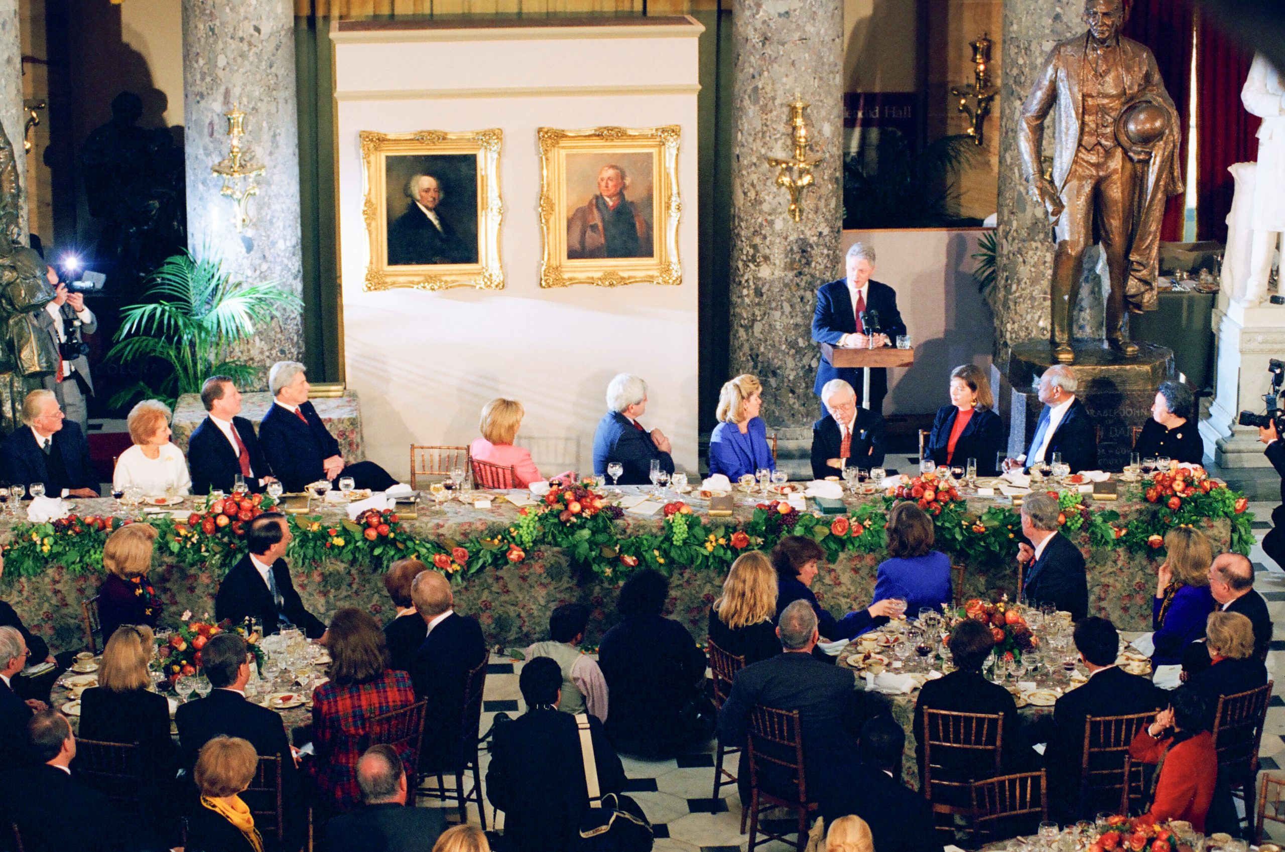 Inaugural Ceremony 1997, Statuary Hall Luncheon