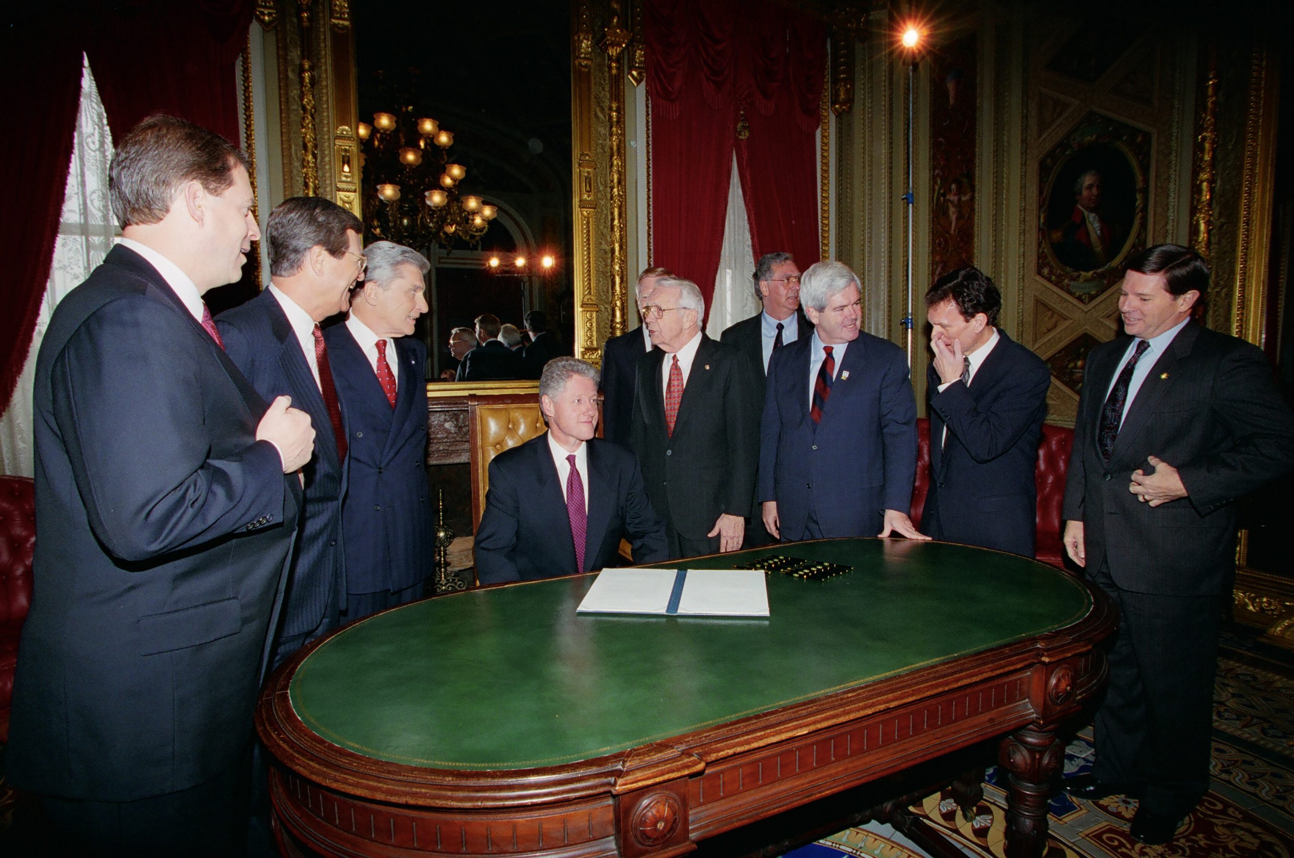Inaugural Ceremony 1997, President's Room