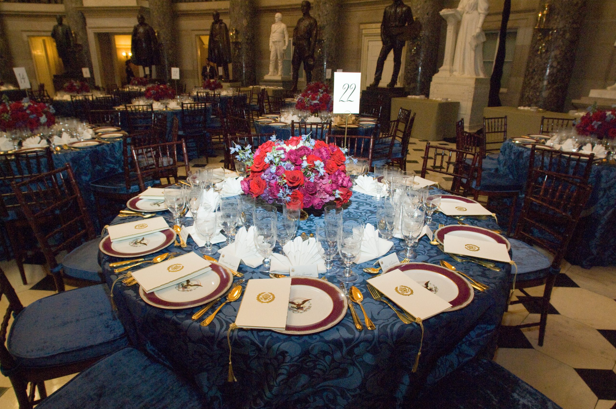Inaugural Ceremony 2009, Statuary Hall